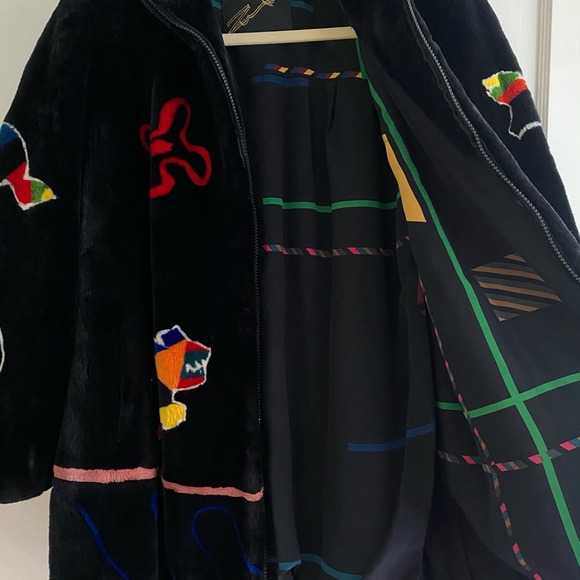 Zuki sheared beaver fur coat size 8 - Picture 5 of 14